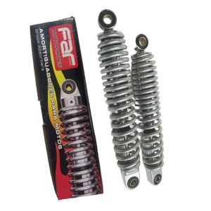 AMORTIGUADOR FAR YAMAHA NEW CRYPTON - GRIS SIMIL ORIGINAL (SET)