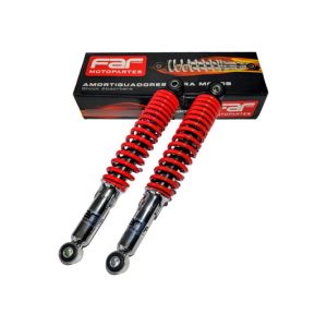 AMORTIGUADOR FAR HONDA NEW WAVE 110S  RES ROJO (SET)