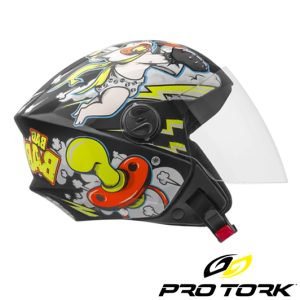 CASCO NEW LIBERTY 3 BAD BABY NEGRO - TALLE 56