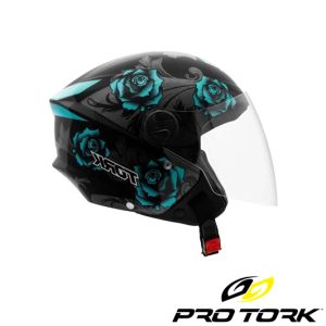 CASCO NEW LIBERTY 3 FLOWER BR AZUL - TALLE 60