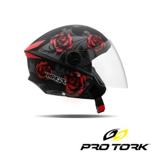 CASCO NEW LIBERTY 3 FLOWER BR ROJO - TALLE 56