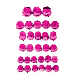 SET TAPITAS CUBRE TORNILLOS ANONIZADAS - ROSA
