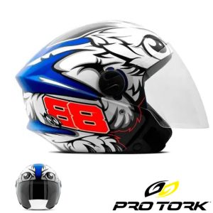 CASCO NEW LIBERTY 3 GP 88 AZUL BRILL - TALLE 60