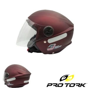 CASCO NEW LIBERTY 3 ELITE ROJO MATE - TALLE 58