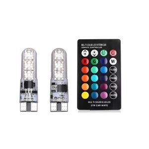 FOCO POSICION DOBLE RGB CON CONTROL REMOTO