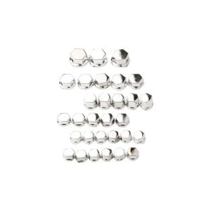 SET TAPITAS CUBRE TORNILLOS ANONIZADAS - PLATEADA