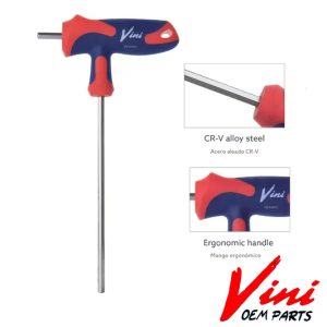 LLAVE T ALLEN 6MM CON MANGO - VINI