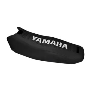 FUNDA DE ASIENTO ANTIDESLIZANTE  - YAMAHA YBR 125 M/V - NEGRO C/YAMAHA